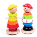 2015 New Hot Sale Tumbling Stacking Tower Toys Wooden Educational Toy